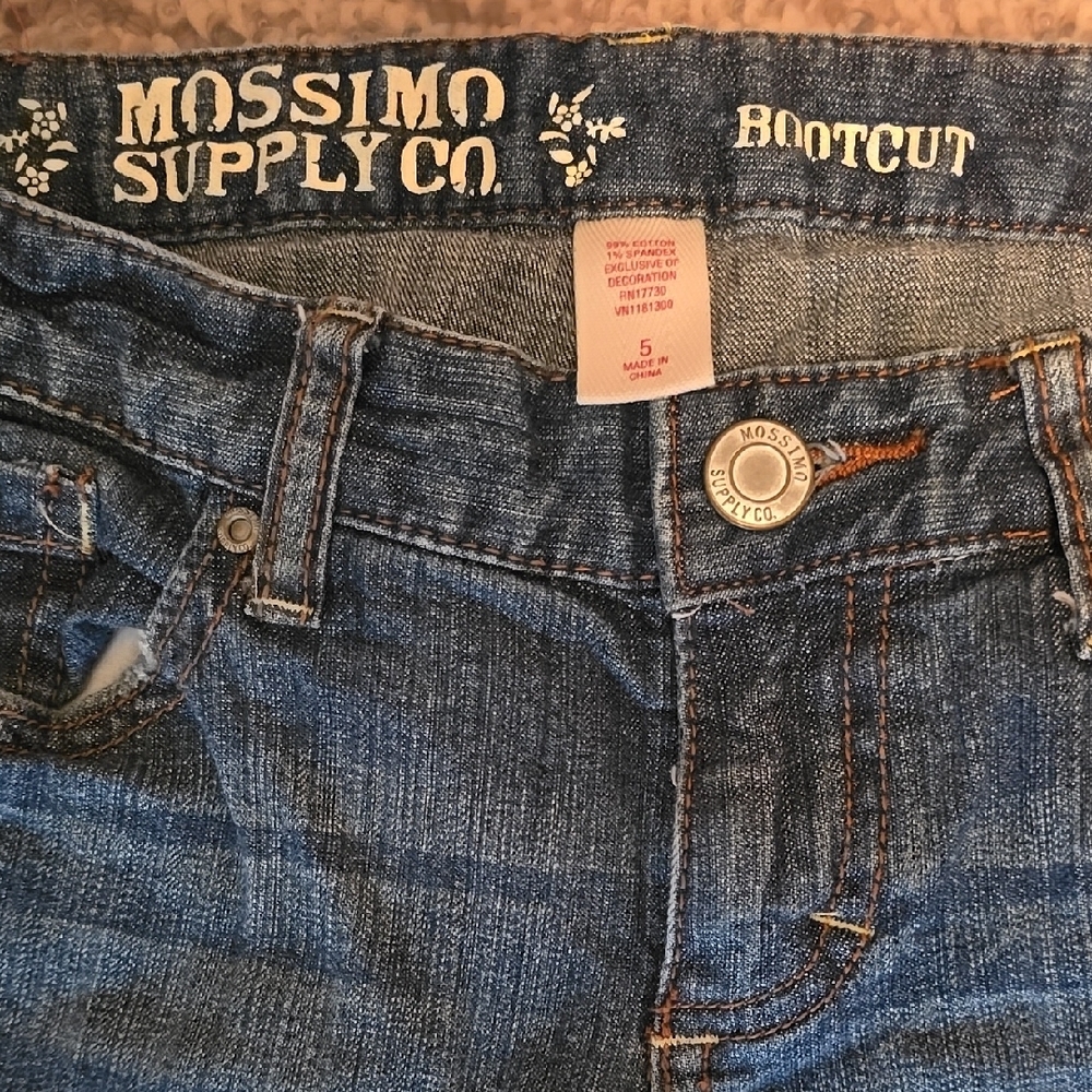 Missimo Supply Co. Women's Blue Jeans - Picture 3 of 4